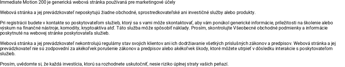 Rizikové vyskakovacie Okno